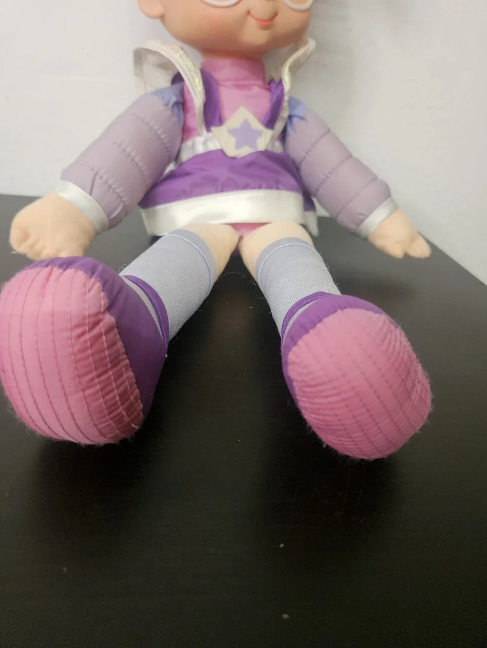 Vintage Rainbow Brite Shy Violet Large 18” Plush Doll Hallmark Mattel 1983 VTG